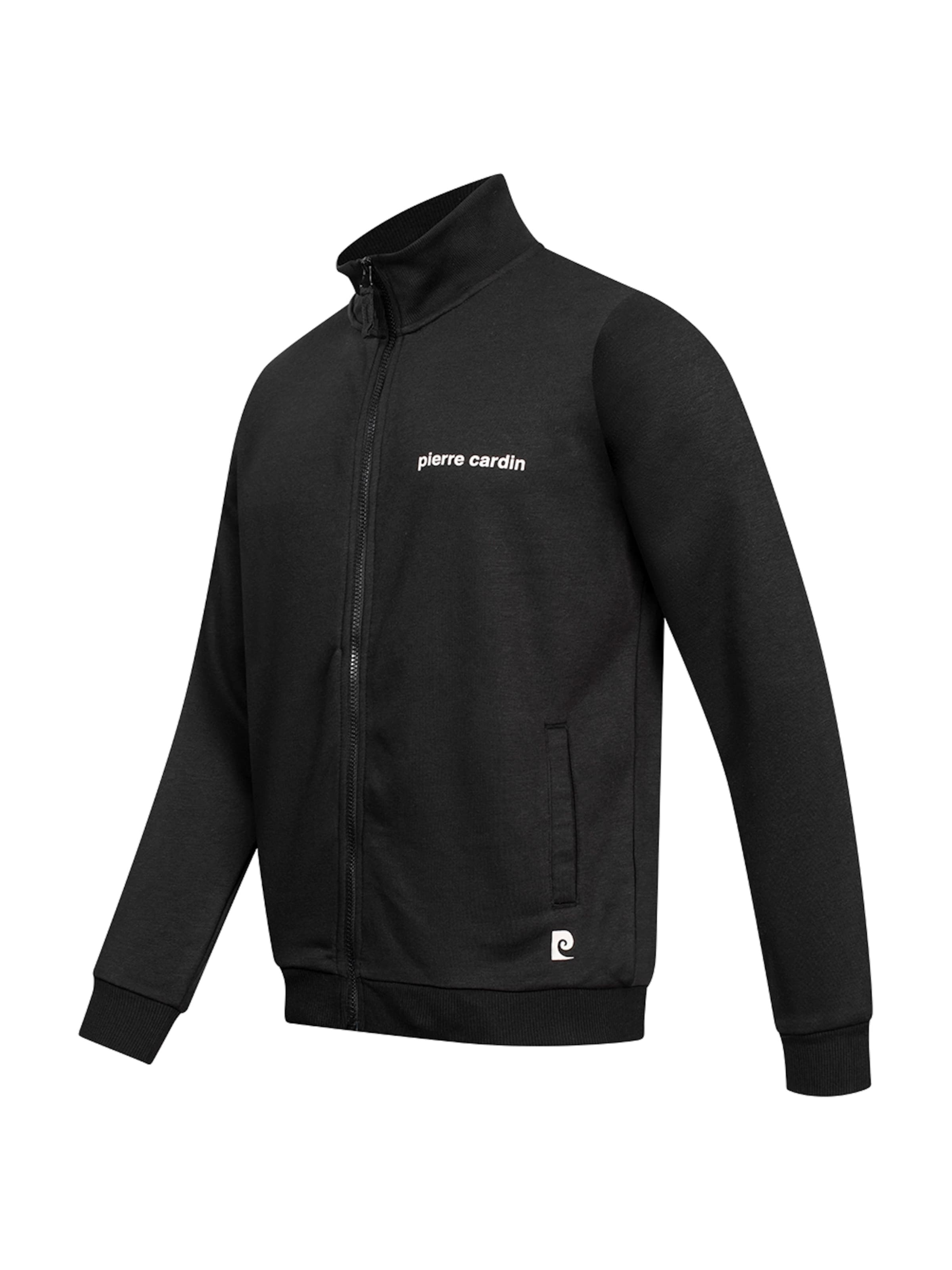 PIERRE CARDIN Sweatvest in Zwart