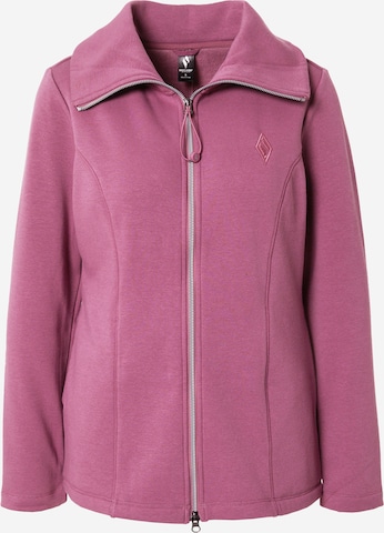 SKECHERS - Sudadera con cremallera 'Gosnuggle Venture' en lila: frente