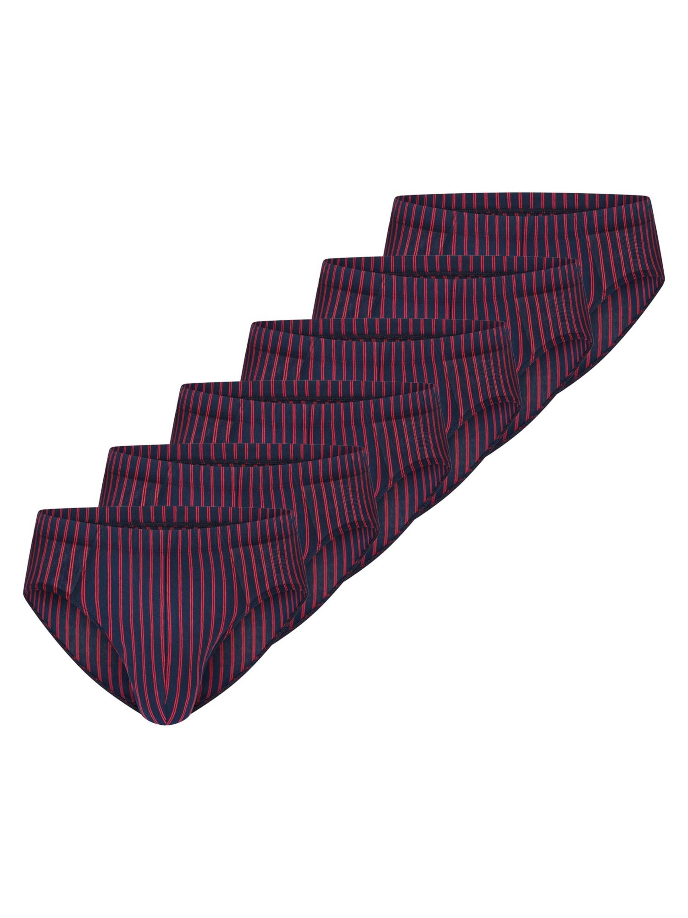 SCHIESSER Slip '95/5 Essentials Cotton' in Red: front