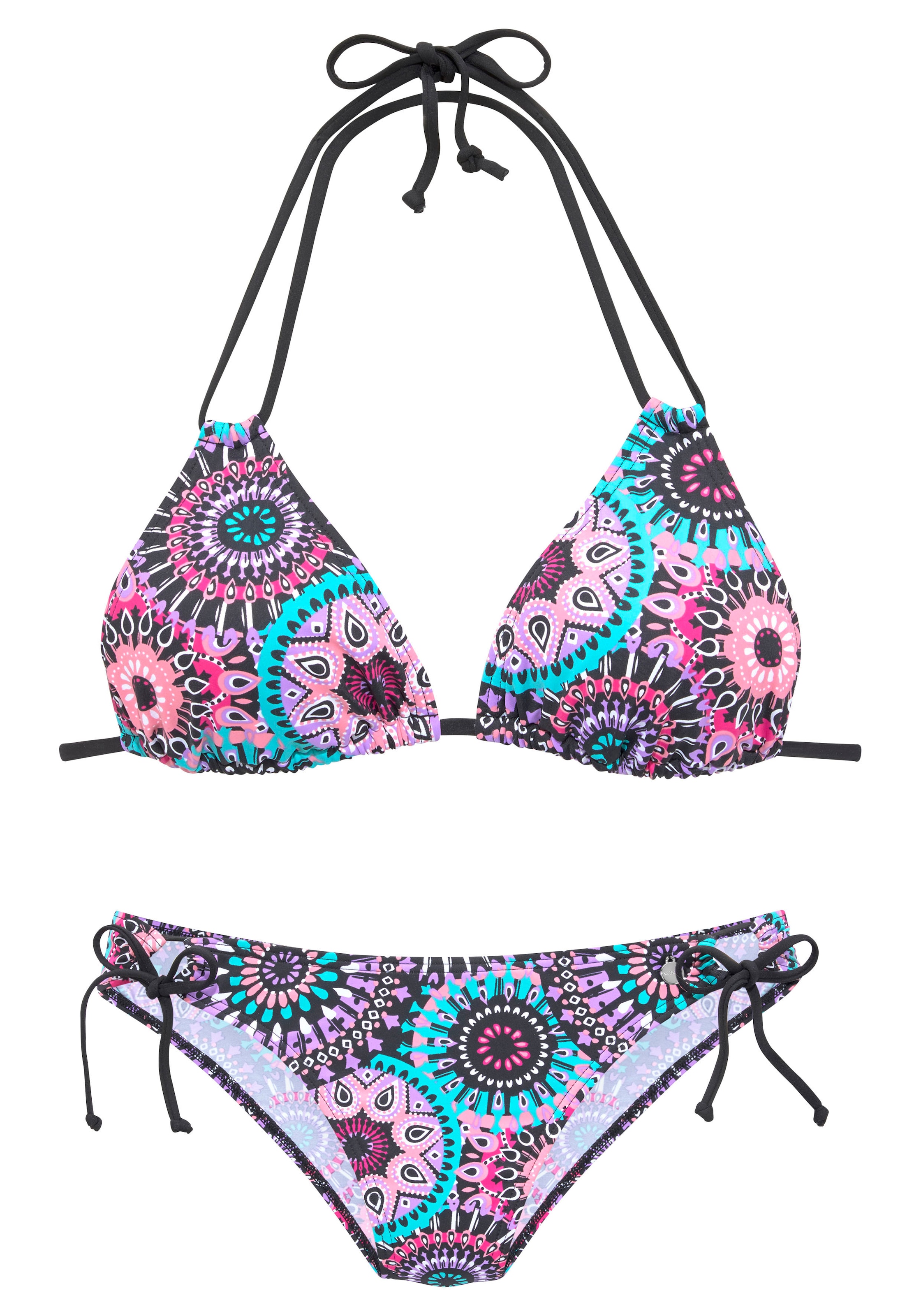 LASCANA Trikotni nedrčki Bikini | mešane barve barva: sprednja stran