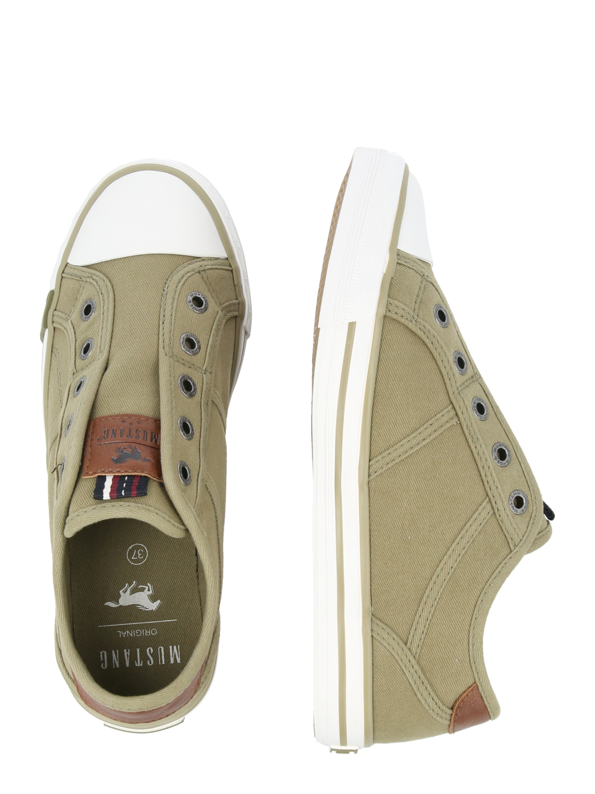 MUSTANG Slip-on in Groen