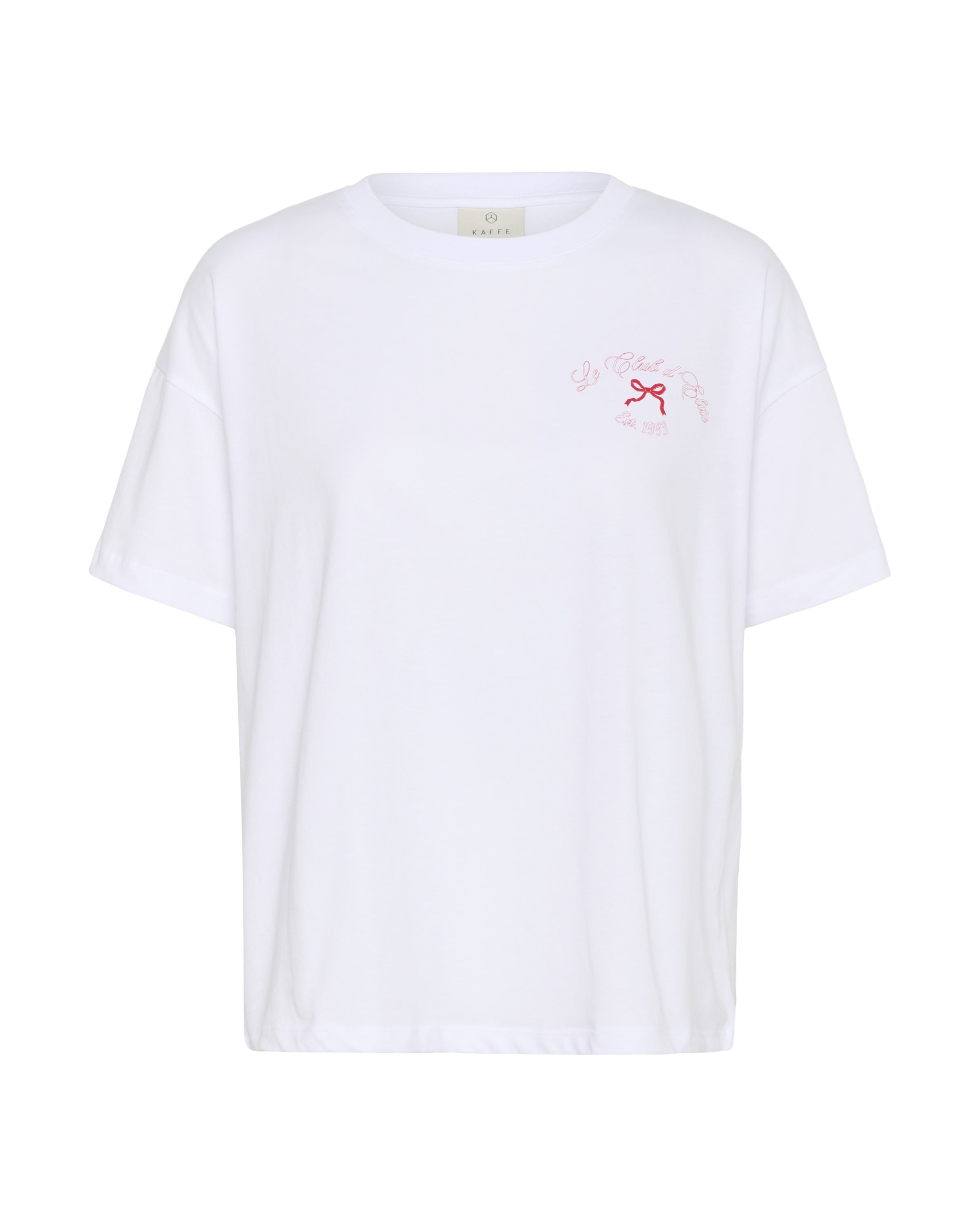 Kaffe Shirt 'Jenny' in White: front