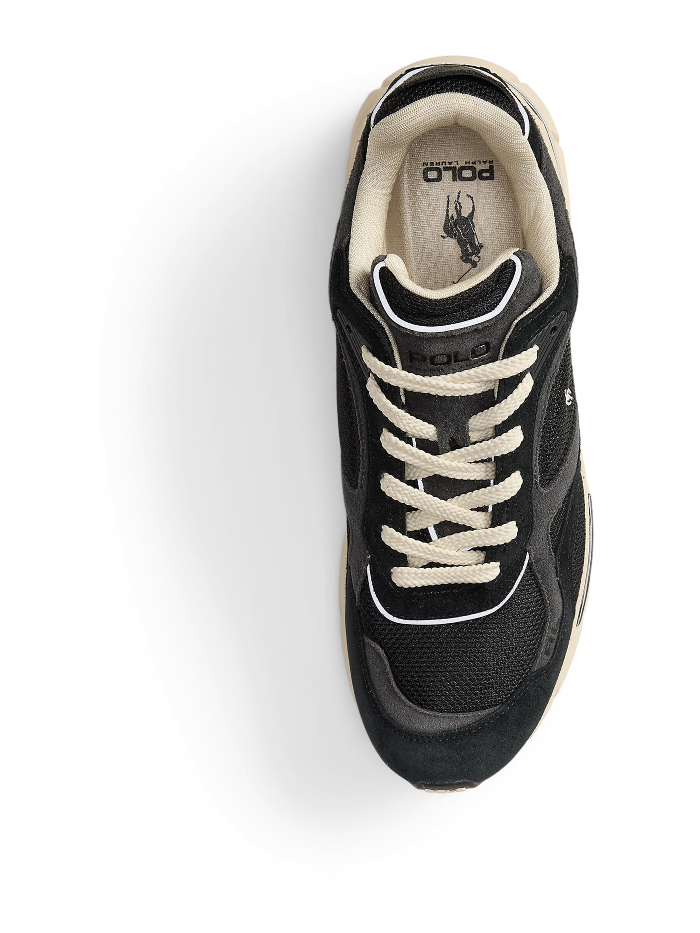 Polo Ralph Lauren Σνίκερ χαμηλό σε μαύρο