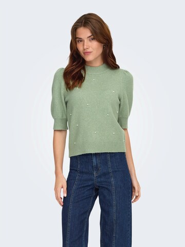JDY Sweater 'JDYRUE' in Green: front