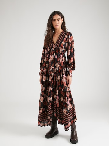 Free People Jurk in Zwart: voorkant