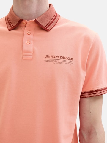 TOM TAILOR Shirt in Orange