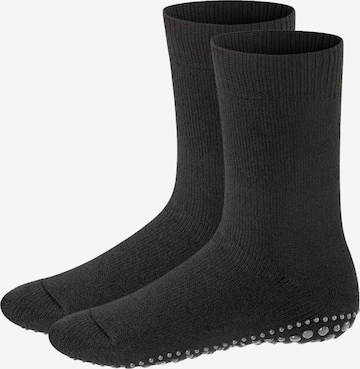 FALKE Socks in Black: front