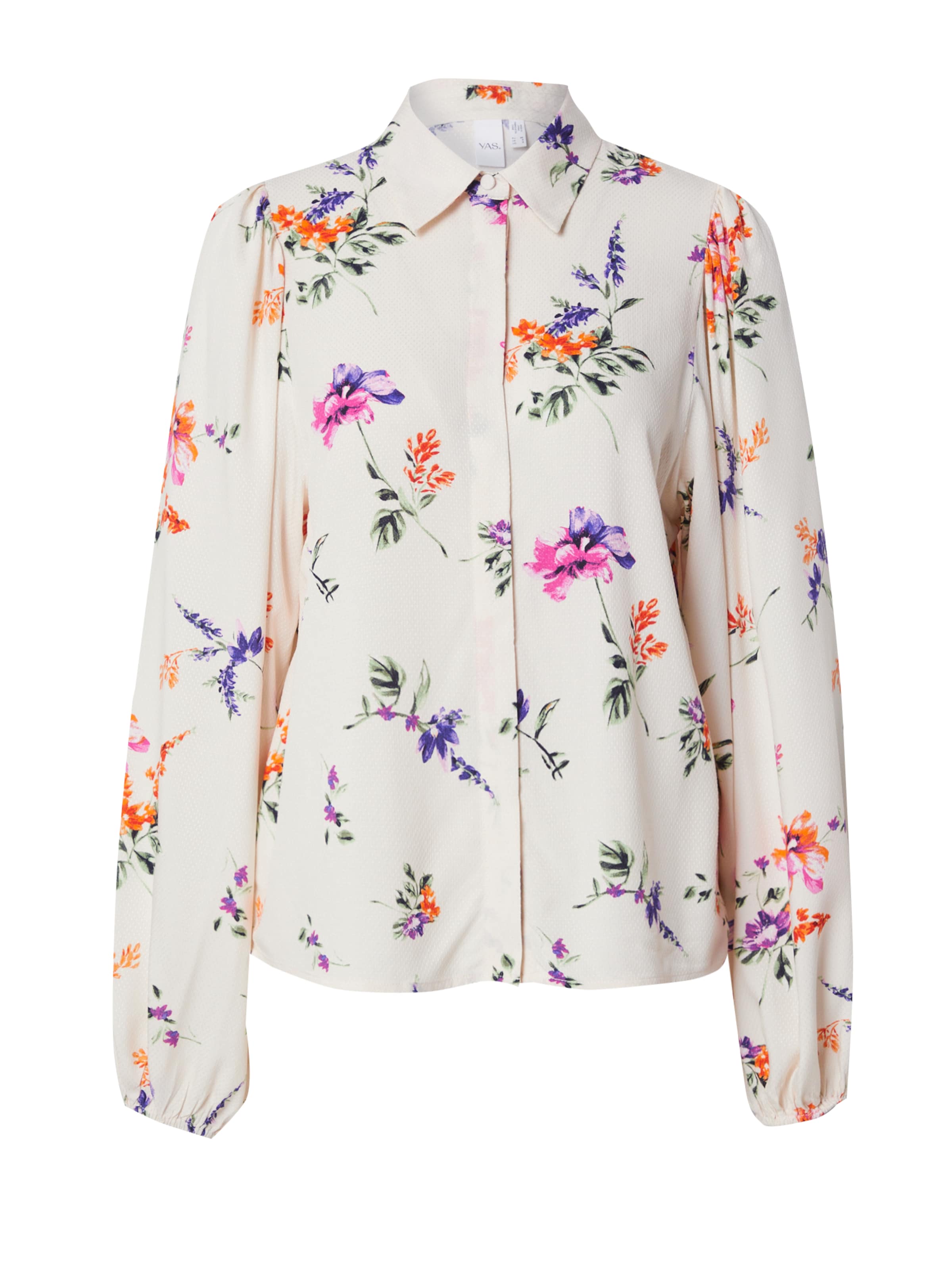 YAS Блузка 'YASASINA' в Серый: спереди