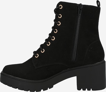 Dorothy Perkins Lace-Up Ankle Boots in Black
