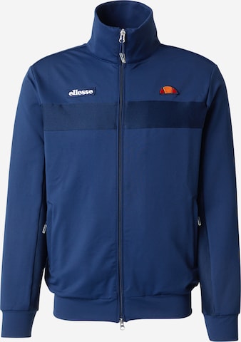ELLESSE Кофта на молнии 'Riminali' в Синий: спереди