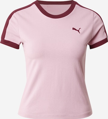 Maglietta 'T7' di PUMA in rosa: frontale