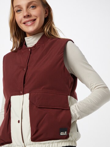 JACK WOLFSKIN Vest '365 FEARLESS' in Red