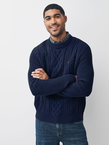 Next Sweater in Blue: front
