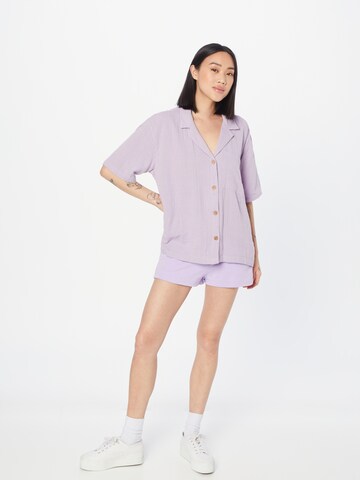 ROXY Blouse 'ALOHA SUNSET' in Purple