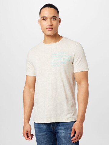 s.Oliver Shirt in White: front