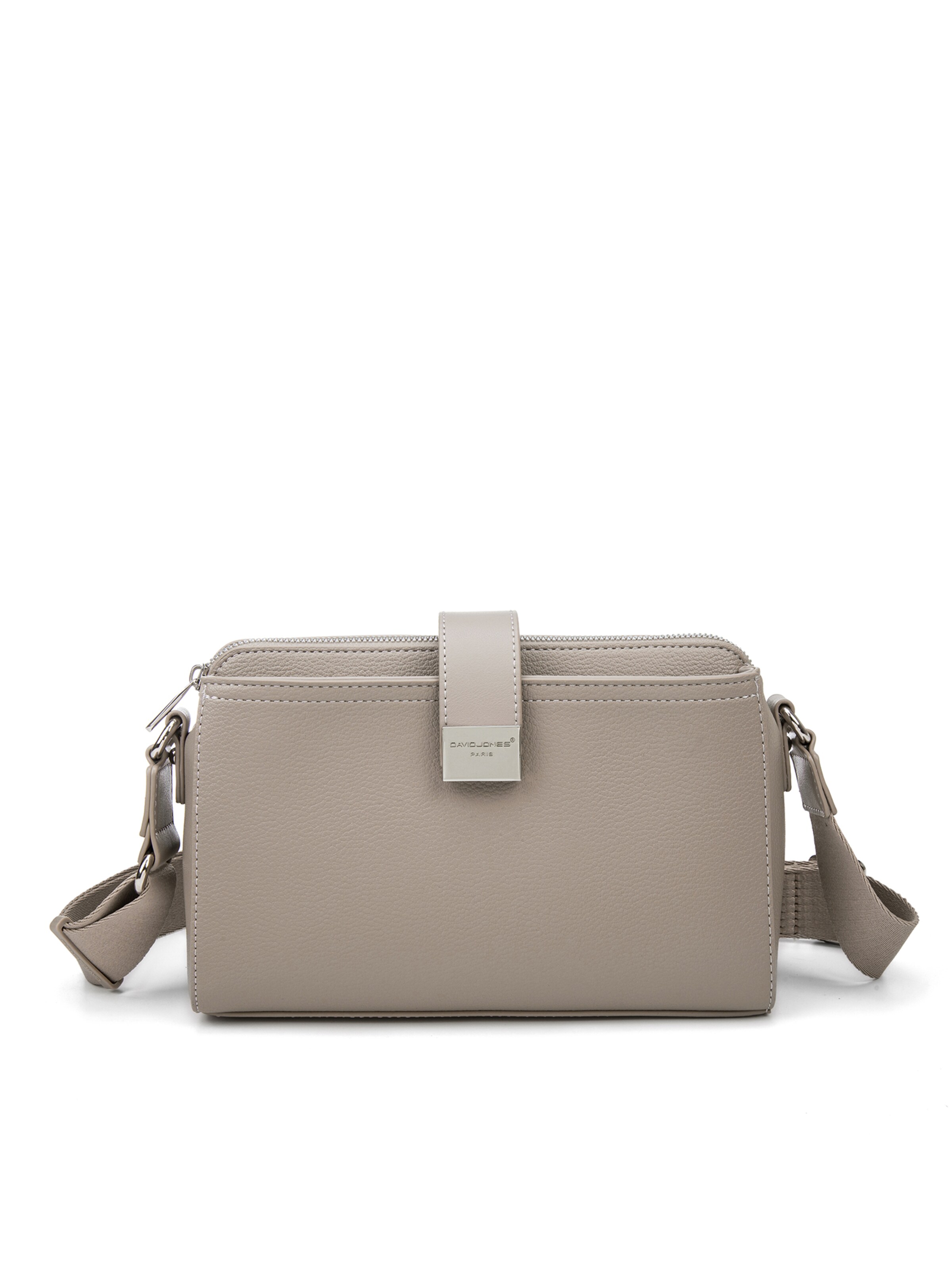 Borsa a tracolla di David Jones in marrone: frontale