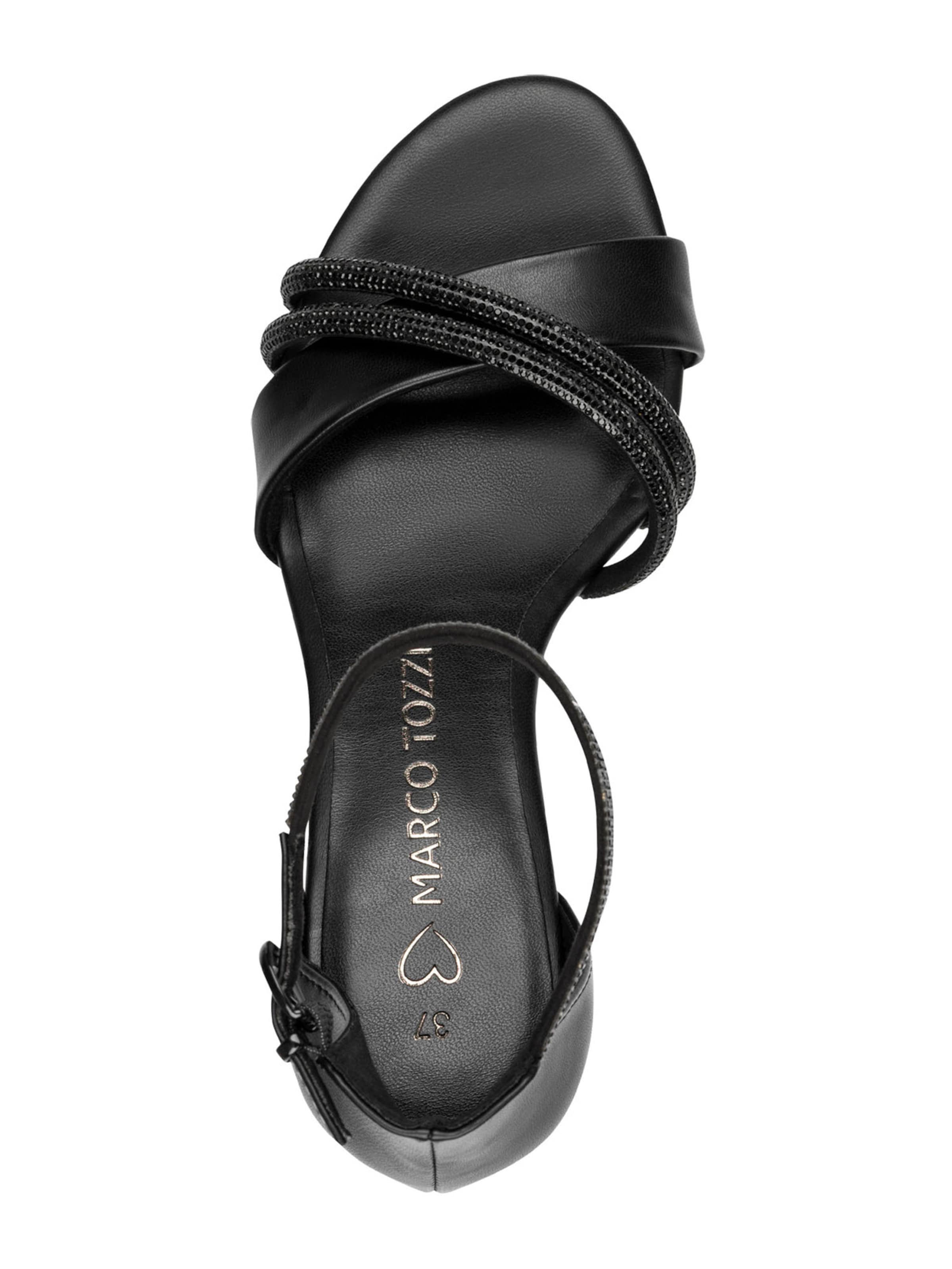 MARCO TOZZI Strap Sandals in Black