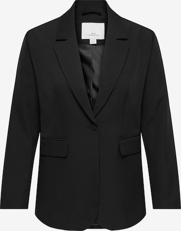 Blazer 'CARVictoria' di ONLY Carmakoma in nero: frontale