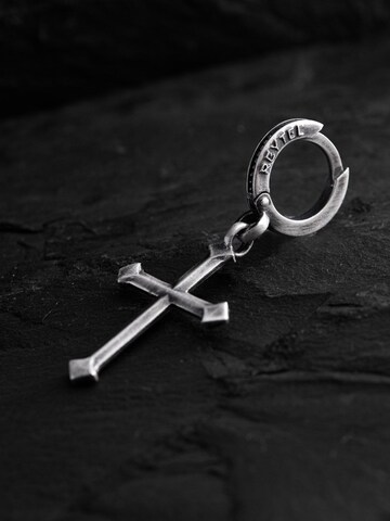 REYTEL Oorbel 'GOTHIC' in Zilver