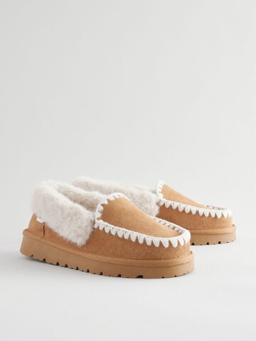 Pantoufle Next en marron
