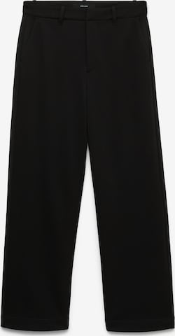 VERO MODA - regular Pantalón plisado en negro: frente