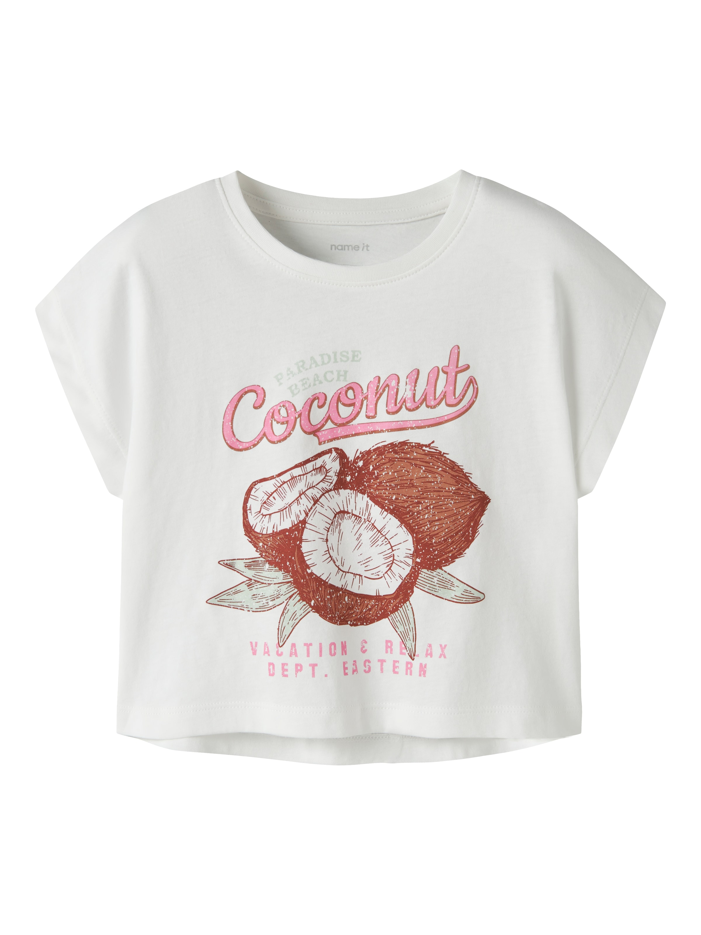 NAME IT Shirt in White: front