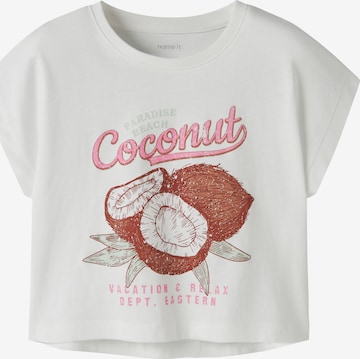 NAME IT Shirt in White: front