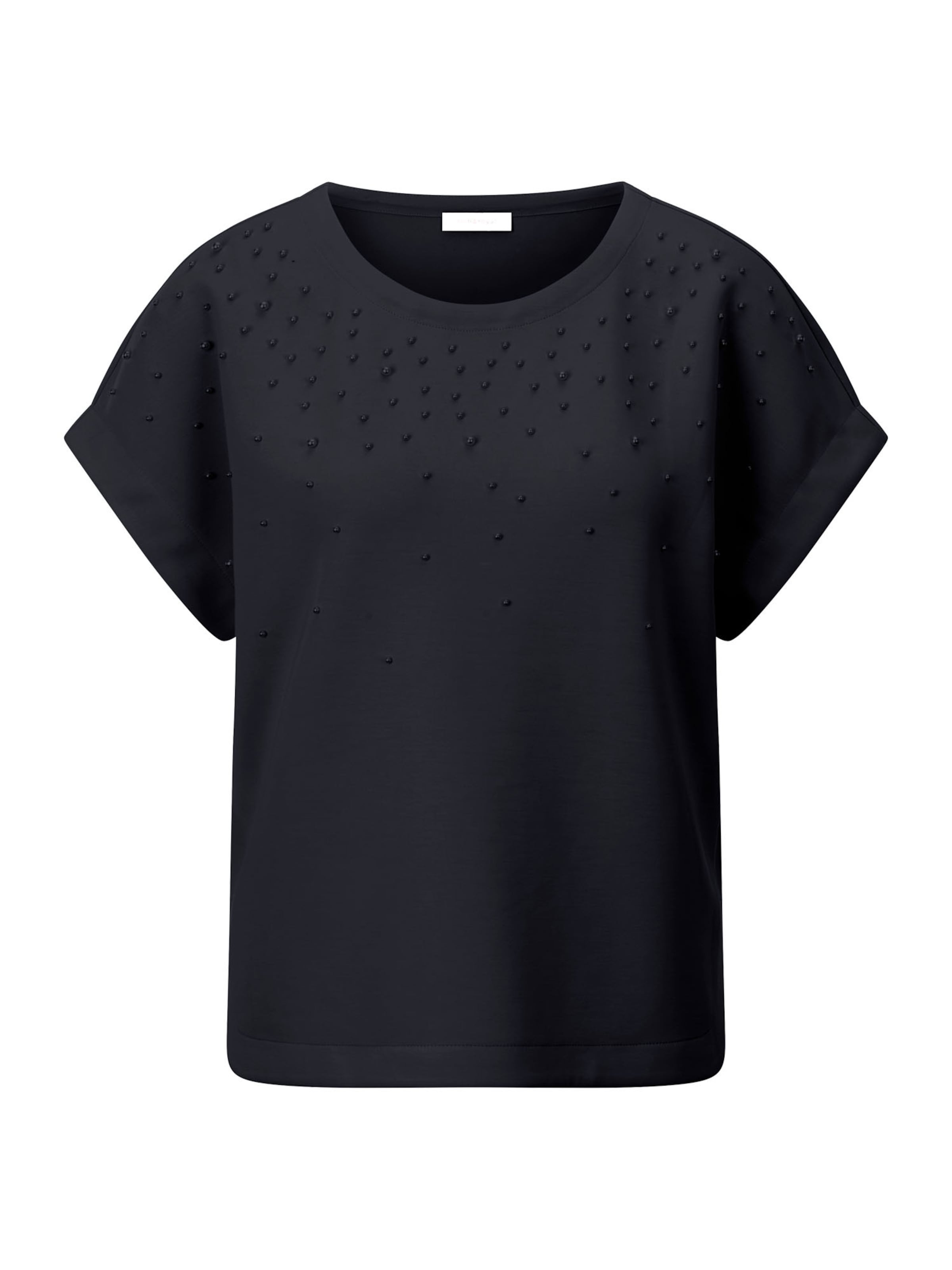 Maglietta di Rich & Royal in nero: frontale