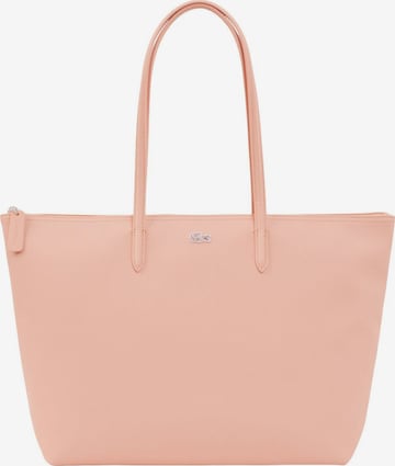 LACOSTE Nákupní taška 'Cabas' – pink: přední strana