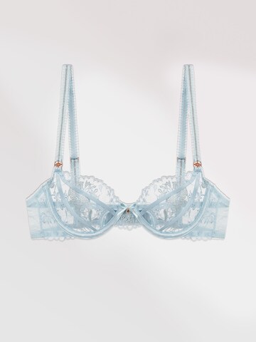 Gianna Bellucci Bra 'Raffaella' in Blue: front