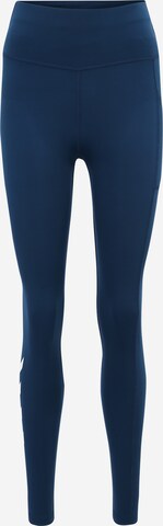 Skinny Pantalon de sport 'Tola' Hummel en bleu : devant