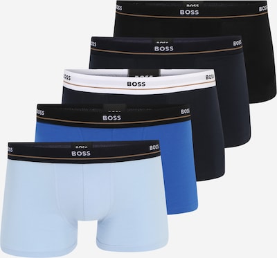BOSS Black Boksarice | mornarska / nebeško modra / svetlo modra / črna barva, Prikaz izdelka