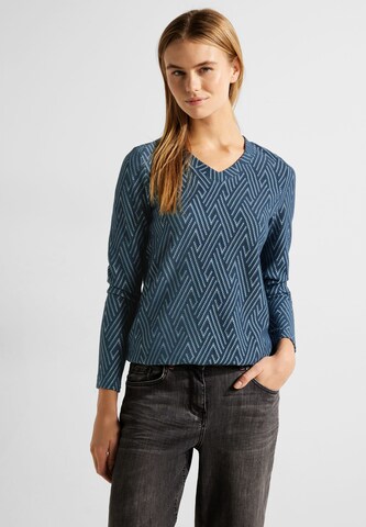 CECIL Shirt in Blue: front