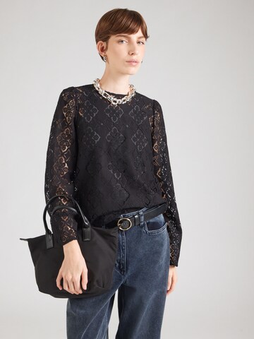 JDY Bluse 'JDYHURRAY' in Schwarz: Vorderseite