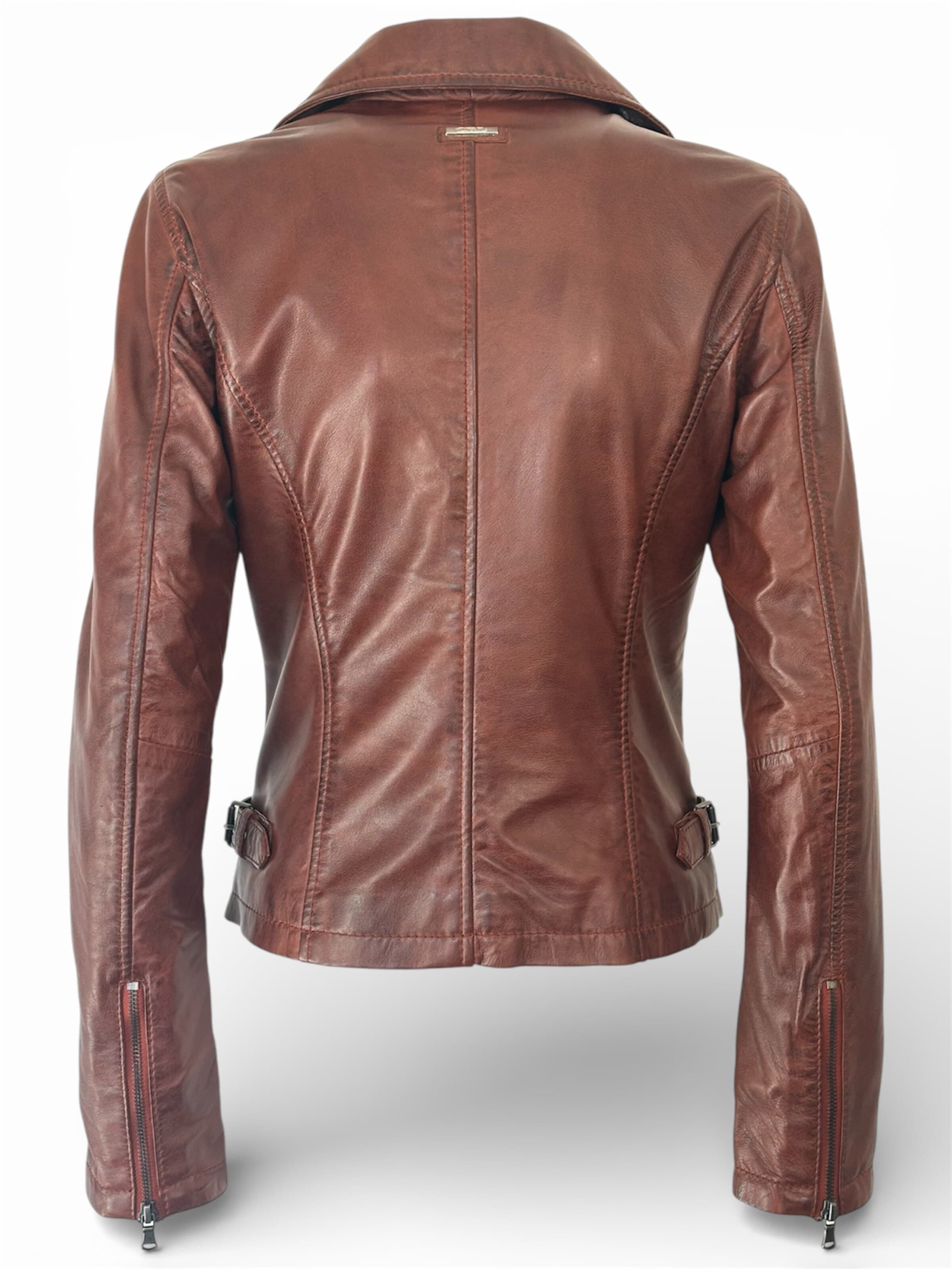 CBL Between-Season Jacket 'Lederjacke' in Brown