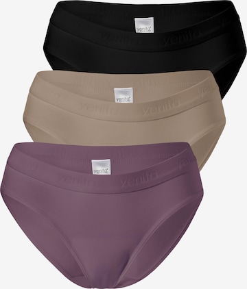 Yenita Slip ' Damen Slips mit elastischem Logobund ' in Gemengde kleuren: voorkant