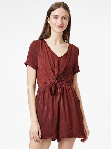 ABOUT YOU Jumpsuit 'Rosanna' in Rood: voorkant