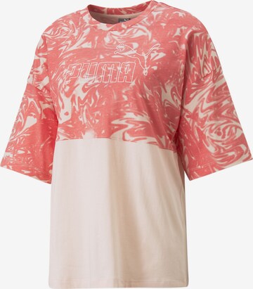PUMA Performance Shirt 'Safari' in Pink: front