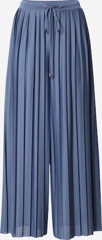 Wide Leg Pantalon 'Caren' ABOUT YOU en bleu : devant