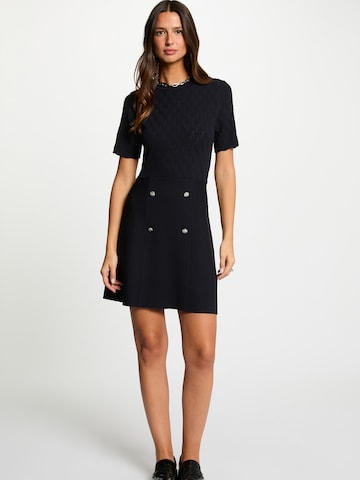 Morgan Плетена рокля в синьо