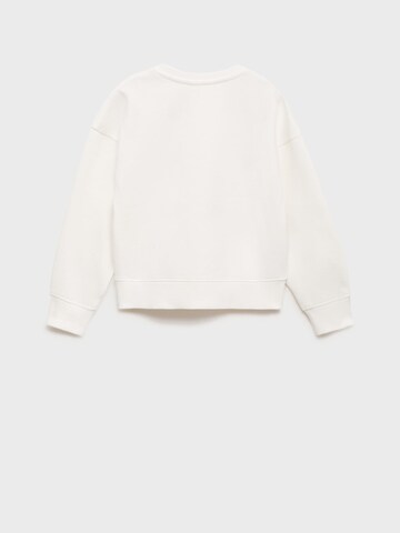 MANGO KIDS Sweatshirt 'CONSTE' i vit
