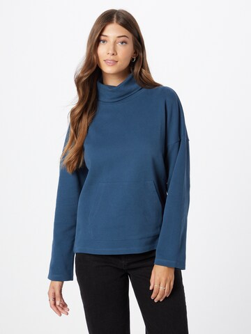 Sweat-shirt NU-IN en bleu : devant