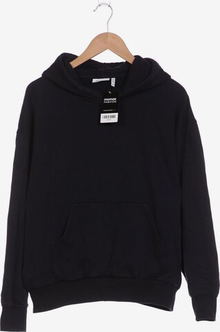 WEEKDAY Sweatshirt & Zip-Up Hoodie in XS in Black: front