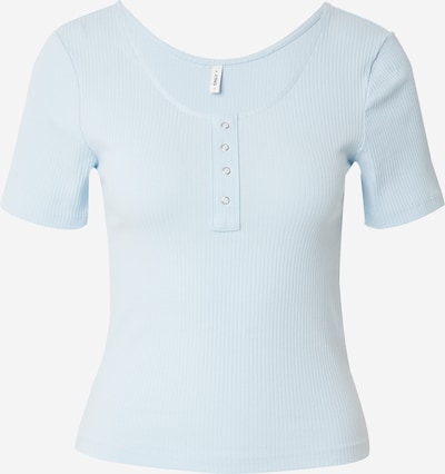 ONLY T-shirt 'SIMPLE' en bleu clair, Vue avec produit