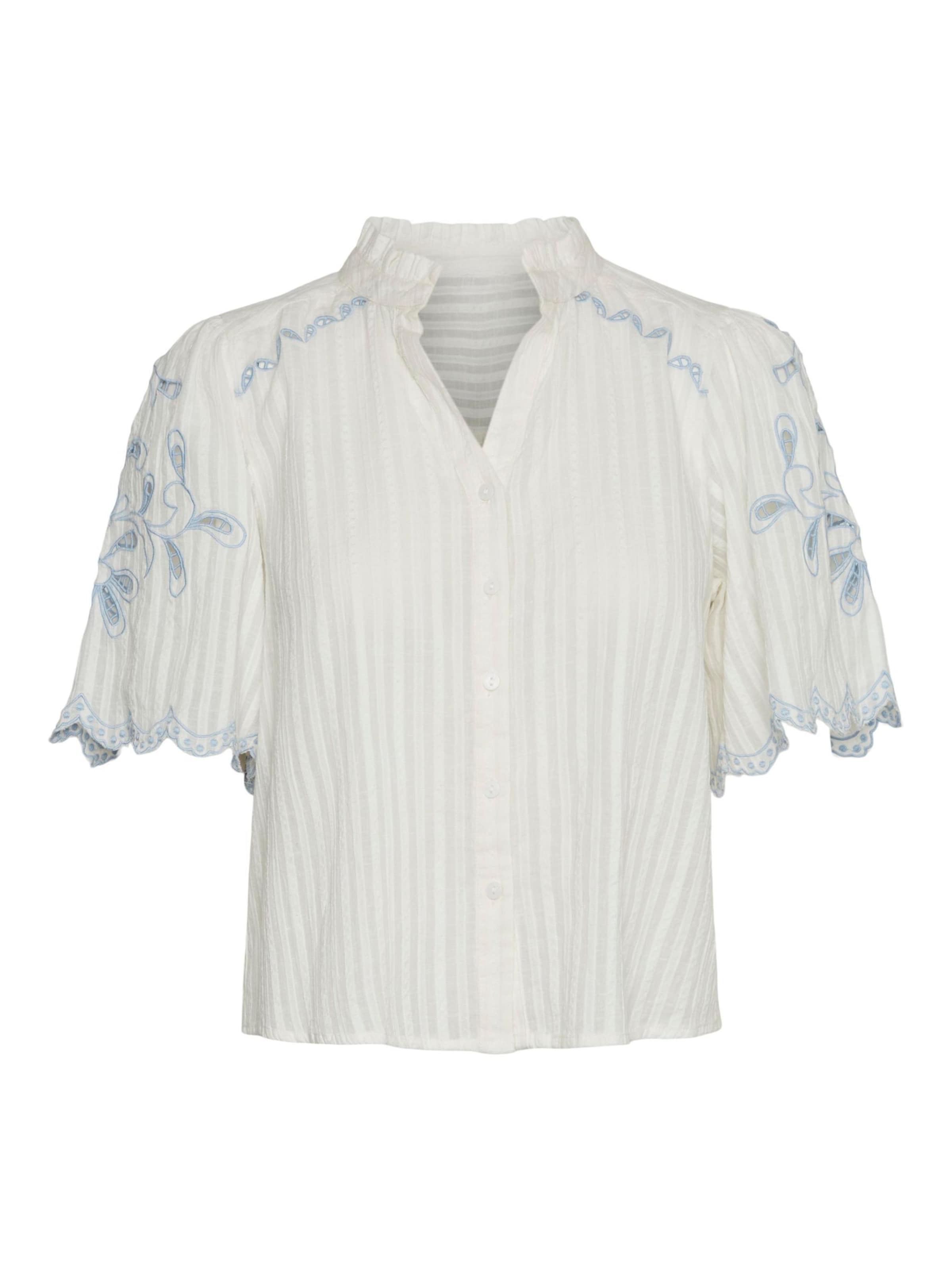 VERO MODA Bluse 'VMIvy' in Weiß: Vorderseite