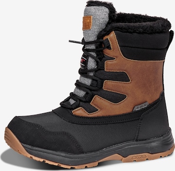 ICEPEAK Boots in Brown: front