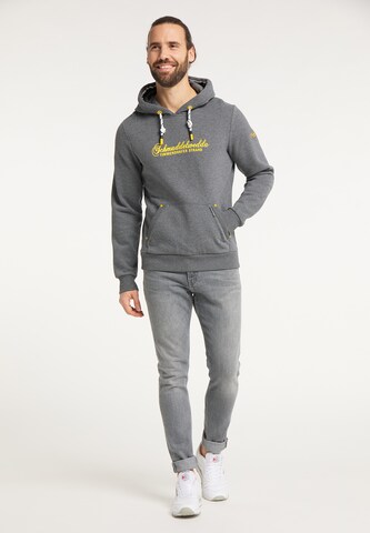 Schmuddelwedda Sweatshirt 'Timmendorfer Strand' in Grey