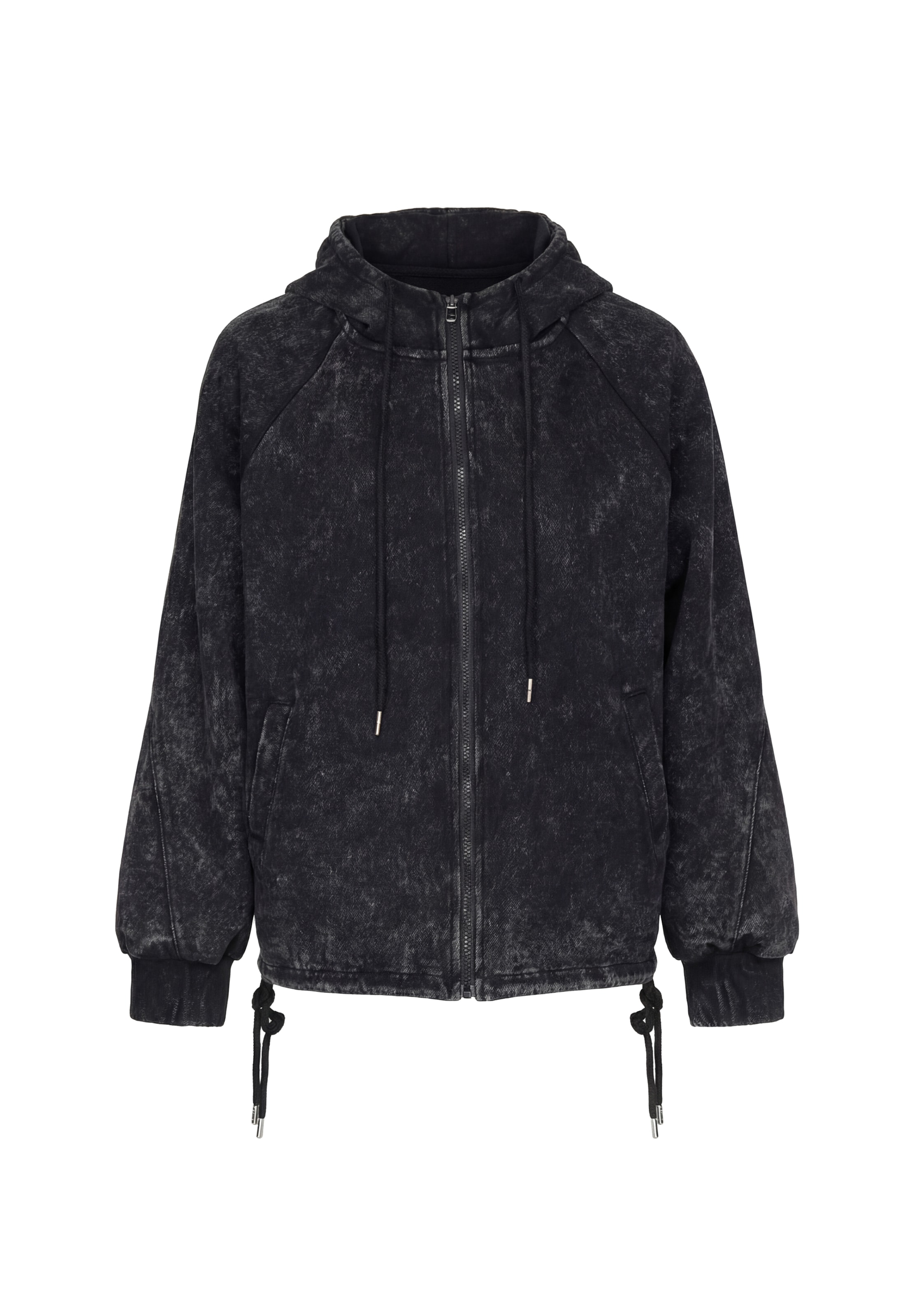 Sweat-shirt myMo ROCKS en noir : devant