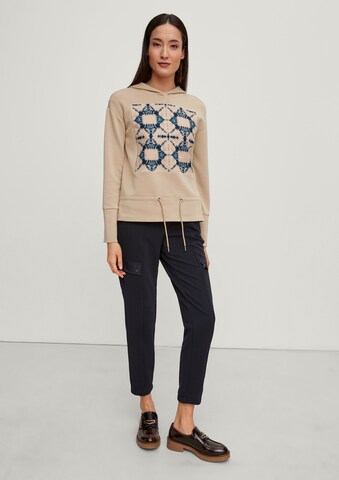 COMMA Sweatshirt in Beige