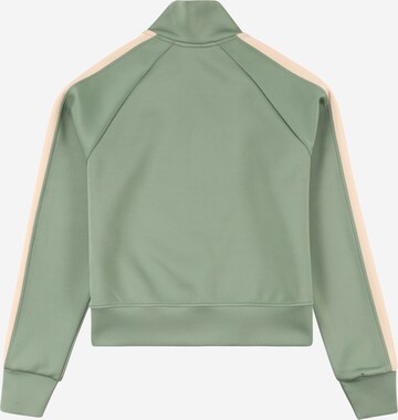 GRUNT Zip-Up Hoodie 'Royal' in Green